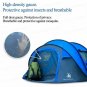 Large Camping Tent Outdoor Automatic Throwing Pop Up Waterproof Hiking 3 People