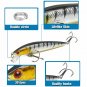 Fishing Lures Minnow Artificial Bait Variable Sinking Crankbait Jerkbait Pike