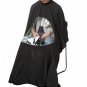 Hair Cut Barbers Cloth Gown Hairdresser Transparent Cape Waterproof View Window