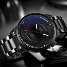 Men Wrist Watch Sports Photographer Series Women Design Quartz Stainless Leather