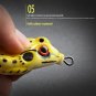 Top Water Fishing Lures Frog Crankbait Artificial Soft Bait Minnow 4pcs Lot