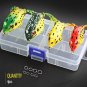 Top Water Fishing Lures Frog Crankbait Artificial Soft Bait Minnow 4pcs Lot