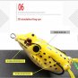 Top Water Fishing Lures Frog Crankbait Artificial Soft Bait Minnow 4pcs Lot