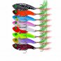 Cicada Metal Fishing Lure Vibration Spoon Hard Bait Feather Artificial Swimbait