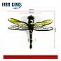 Fishing Lure Dragonfly Dry Flies Insect Trout Popper Artificial Bait Wobbler