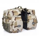 Cycling Storage Bag Double Pannier Bicycle Rack Back Rear Seat Large Carrier 50L