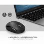 Wireless Mouse USB Laptop Mute Gaming Silent Mice Computer Optical Black 2.4 Ghz