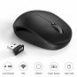 Wireless Mouse USB Laptop Mute Gaming Silent Mice Computer Optical Black 2.4 Ghz