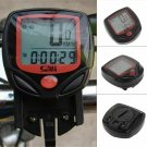 Bike Speedometer Computer LCD Digital Waterproof Bicycle Odometer Cycling Cycle