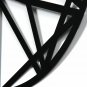 Wall Clock Creative Retro Circular Five-Pointed Star Iron Hanging Watch Roman