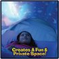 Kids Playhouse Sleeping Bedding Tent Dream Baby Night Cartoon Foldable Camping