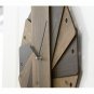 Wooden Wall Clock Retro Vintage Wood Large Watch Home Decor 3D Room Antique Art