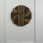 Wooden Wall Clock Retro Vintage Wood Large Watch Home Decor 3D Room Antique Art