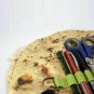 Cosmetic Makeup Storage Bags For Brushes Pencil Pen Imitation Pancake Pizza Fun