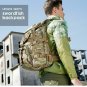 Camo Tactical Backpack Military Army Waterproof Hiking Camping Rucksack Outdoor