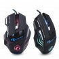 Optical Gaming Mouse Wired 7 Button 5500 DPI LED USB Professional Computer PC