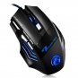 Optical Gaming Mouse Wired 7 Button 5500 DPI LED USB Professional Computer PC