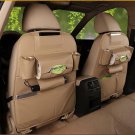 Car Back Seat Organizer Storage Bag Travel Leather Multi Pocket Auto Holder Box