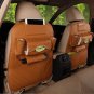 Car Back Seat Organizer Storage Bag Travel Leather Multi Pocket Auto Holder Box