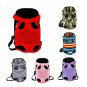 Pet Dog Carrier Backpack Mesh Camouflage Outdoor Travel Shoulder Handle Bags