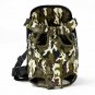 Pet Dog Carrier Backpack Mesh Camouflage Outdoor Travel Shoulder Handle Bags