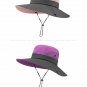 Wide Brim Sun Hats For Women Summer Cap Beach UV Ponytail Hunting Fishing Hiking