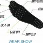 2PCS/Pair Stickers Shoes Feet Care For Stick On Soles Sticky Pads Beach Sock Wat