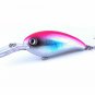 Crankbait Fishing Lure Swim Artificial Bait Wobblers Tackle Treble Hook Minnow