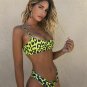 Women Bikini Swimwear Leopard Micro Set Push Up Thong High Cut Mini Summer Beach