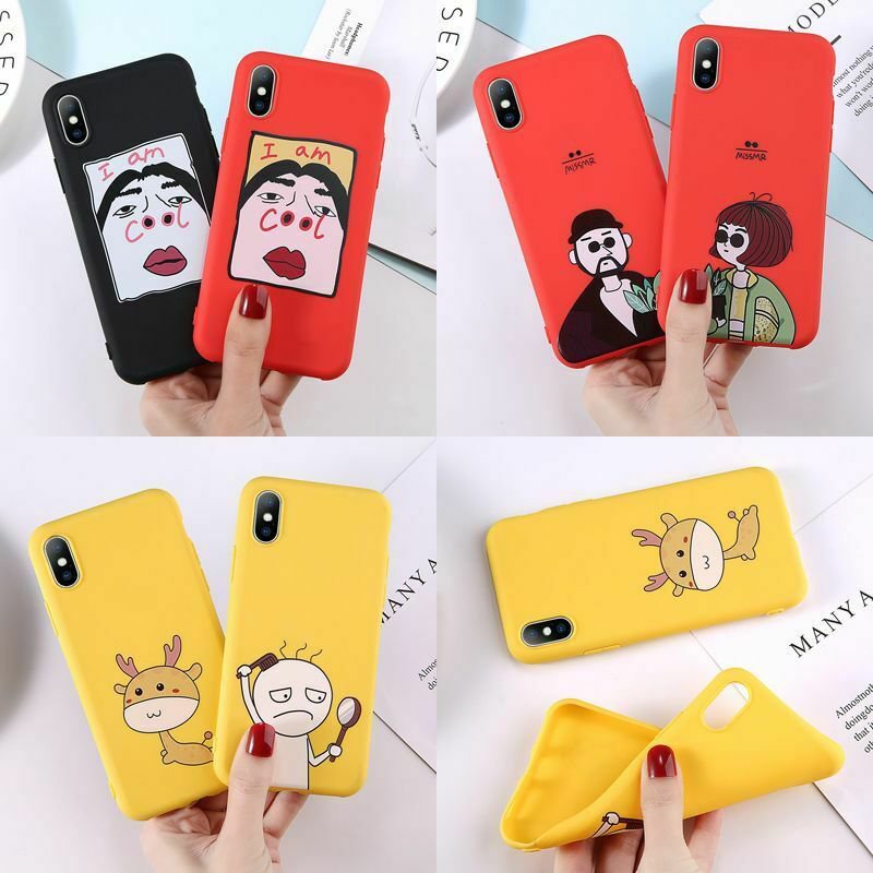 Phone Case For iPhone 5 5S SE 6 6s 7 8 Plus X XR XS Max Cartoon Soft TPU Cover