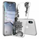 Phone Case For iPhone 6 6s 7 8 Plus X XR XS Max 5 5s SE Mandala Clear Soft Cover