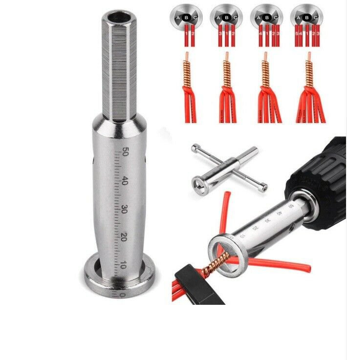 Cable Connector Wire Twisting For Power Drill Drivers Electrical Tools Twister