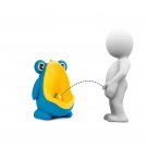 Baby Boy Toilet Pee Training Wall Mounted Vertical Urinal Stand Hook Frog Potty