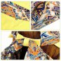 Women Summer Sun Hat Beach Foldable Sunscreen Floral Print Caps Neck Wide Brim