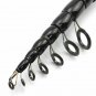 Telescopic Fishing Rod Carbon Spinning Pole Travel Tackle Ultrashort 1.8m-3.0m