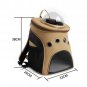 Pet Cat Dog Backpack Travel Astronaut Capsule Bag Portable Breathable Carrier