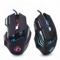 Gaming Mouse Optical Wired 7 Button 5500 DPI LED USB Professional Computer PC