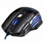 Gaming Mouse Optical Wired 7 Button 5500 DPI LED USB Professional Computer PC
