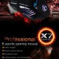 Gaming Mouse Optical Wired 7 Button 5500 DPI LED USB Professional Computer PC