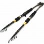 Carbon Fishing Rod Telescopic Casting Spinning Travel Tackle Fish Lure Pole
