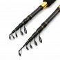 Carbon Fishing Rod Telescopic Casting Spinning Travel Tackle Fish Lure Pole