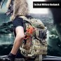 Camo Tactical Backpack Camping Military Army Waterproof Hiking Rucksack Outdoor