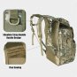 Camo Tactical Backpack Camping Military Army Waterproof Hiking Rucksack Outdoor