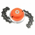 Trimmer Head Metal Chain Grass Cutter Flexible Coil String Brush Mover Tool