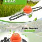 Trimmer Head Metal Chain Grass Cutter Flexible Coil String Brush Mover Tool