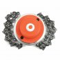 Trimmer Head Metal Chain Grass Cutter Flexible Coil String Brush Mover Tool