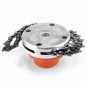 Trimmer Head Metal Chain Grass Cutter Flexible Coil String Brush Mover Tool