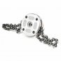 Trimmer Head Metal Chain Grass Cutter Flexible Coil String Brush Mover Tool