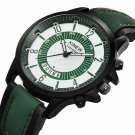 Men Wrist Watch Quartz Hand Watch Luxury Business Military Style Leather Band