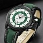Men Wrist Watch Quartz Hand Watch Luxury Business Military Style Leather Band